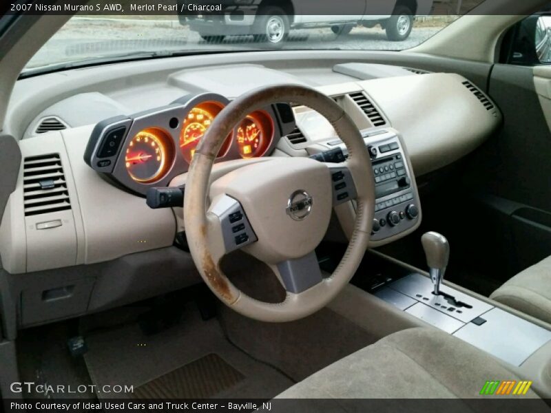 Merlot Pearl / Charcoal 2007 Nissan Murano S AWD