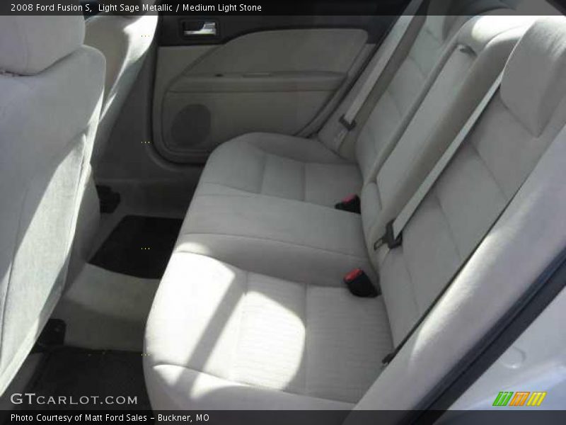 Light Sage Metallic / Medium Light Stone 2008 Ford Fusion S