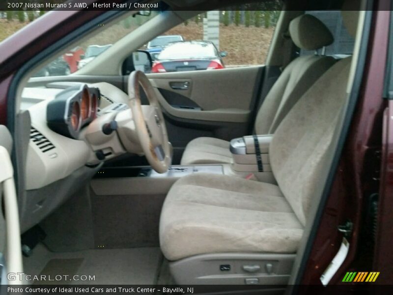 Merlot Pearl / Charcoal 2007 Nissan Murano S AWD