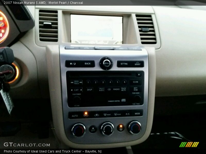 Merlot Pearl / Charcoal 2007 Nissan Murano S AWD