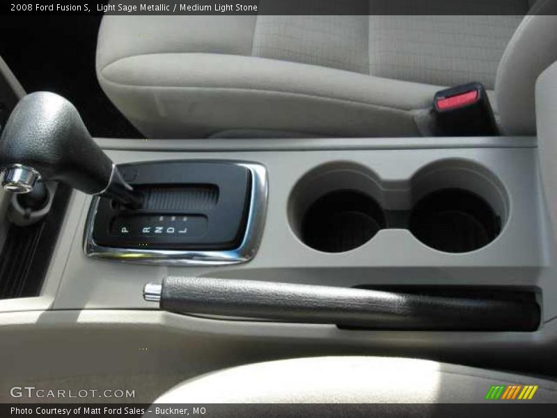 Light Sage Metallic / Medium Light Stone 2008 Ford Fusion S