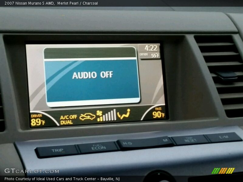 Merlot Pearl / Charcoal 2007 Nissan Murano S AWD
