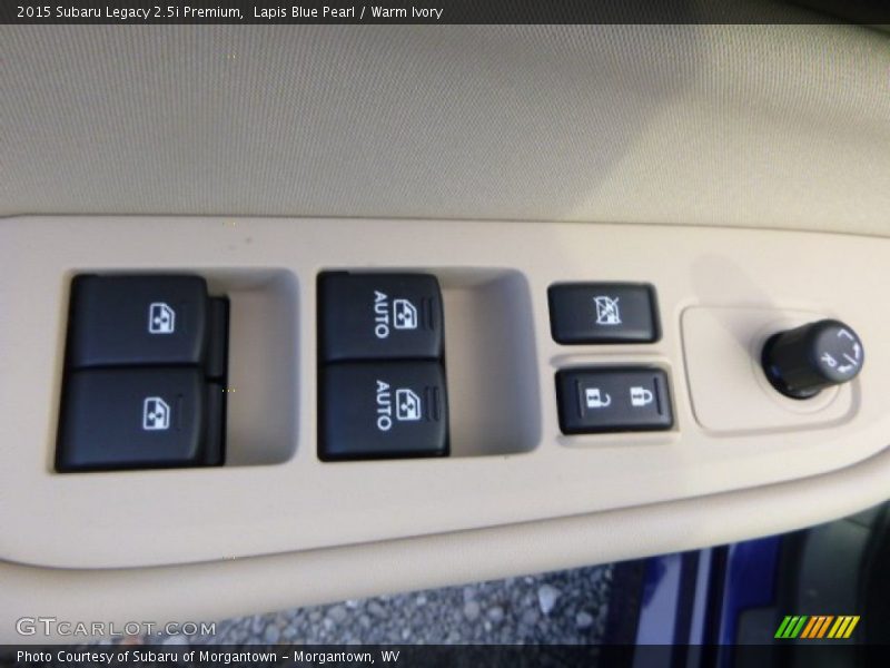 Lapis Blue Pearl / Warm Ivory 2015 Subaru Legacy 2.5i Premium