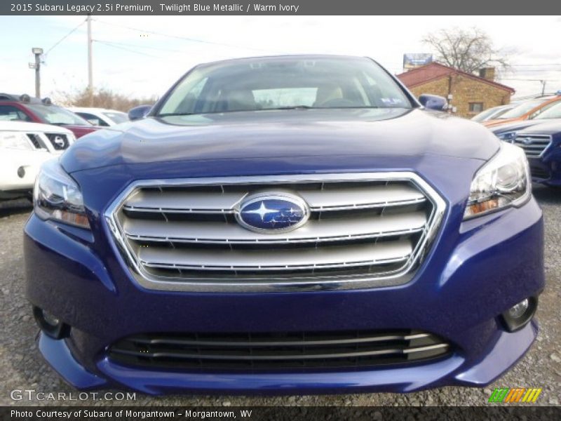 Twilight Blue Metallic / Warm Ivory 2015 Subaru Legacy 2.5i Premium