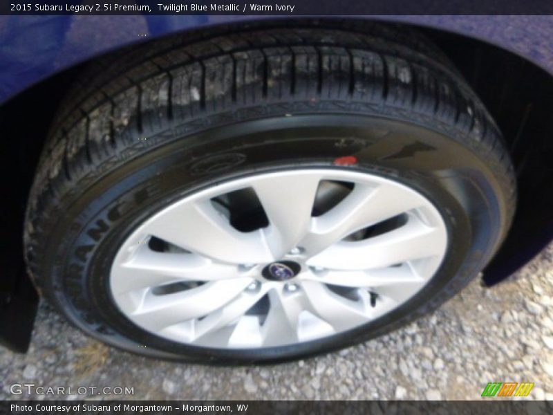 Twilight Blue Metallic / Warm Ivory 2015 Subaru Legacy 2.5i Premium