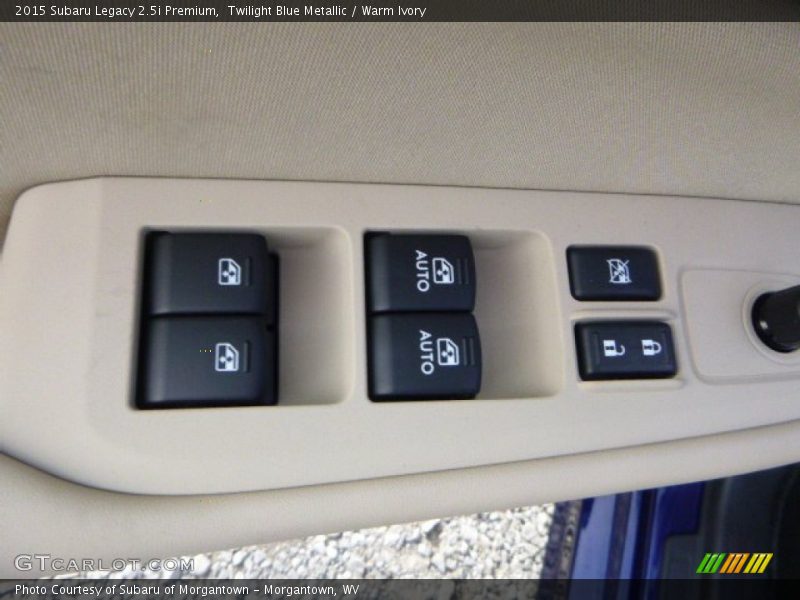 Twilight Blue Metallic / Warm Ivory 2015 Subaru Legacy 2.5i Premium
