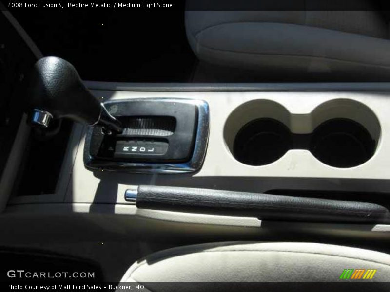 Redfire Metallic / Medium Light Stone 2008 Ford Fusion S