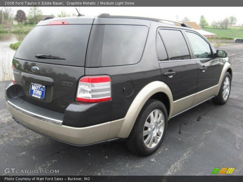 Graphite Metallic / Medium Light Stone 2008 Ford Taurus X Eddie Bauer