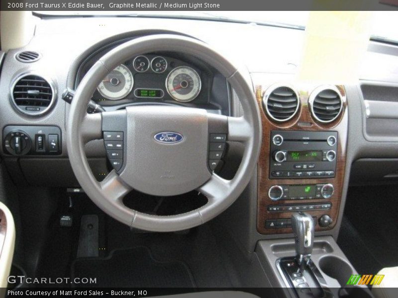 Graphite Metallic / Medium Light Stone 2008 Ford Taurus X Eddie Bauer