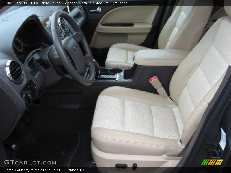 Graphite Metallic / Medium Light Stone 2008 Ford Taurus X Eddie Bauer