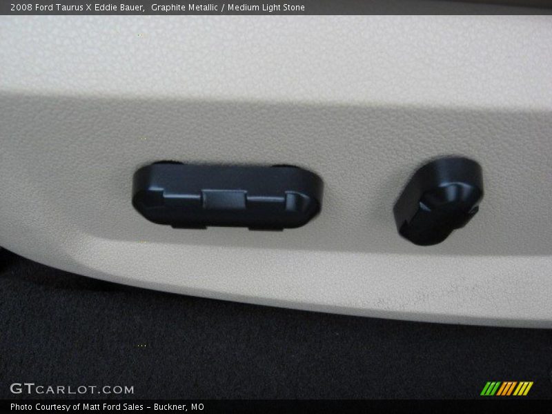 Graphite Metallic / Medium Light Stone 2008 Ford Taurus X Eddie Bauer
