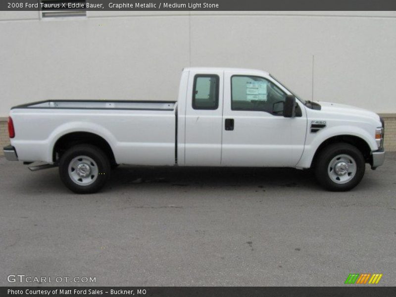 Graphite Metallic / Medium Light Stone 2008 Ford Taurus X Eddie Bauer