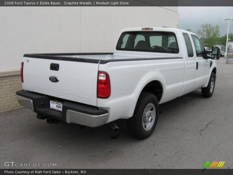Graphite Metallic / Medium Light Stone 2008 Ford Taurus X Eddie Bauer