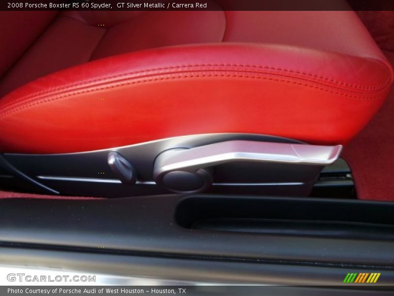 GT Silver Metallic / Carrera Red 2008 Porsche Boxster RS 60 Spyder