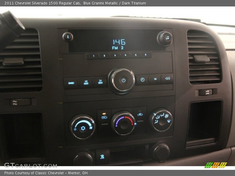 Controls of 2011 Silverado 1500 Regular Cab
