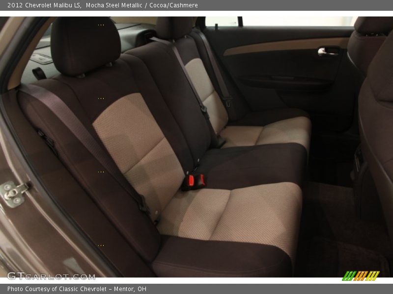 Mocha Steel Metallic / Cocoa/Cashmere 2012 Chevrolet Malibu LS