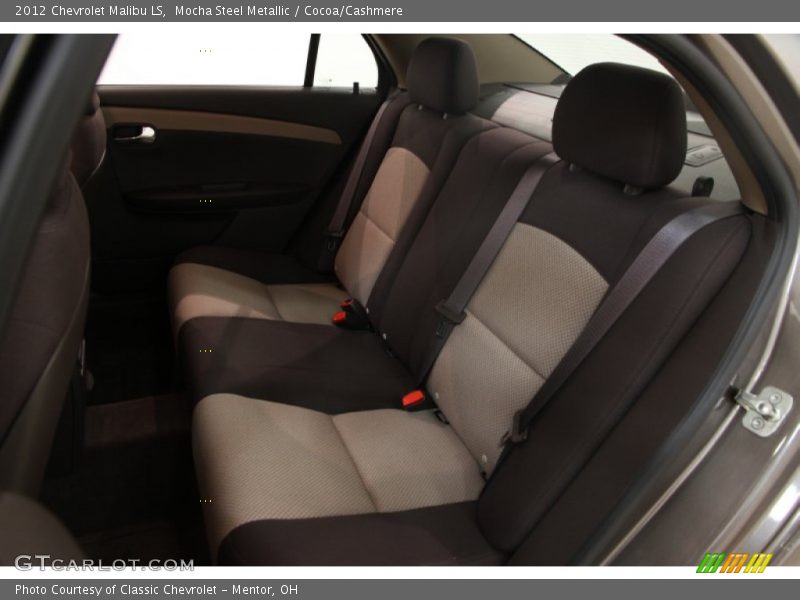 Mocha Steel Metallic / Cocoa/Cashmere 2012 Chevrolet Malibu LS