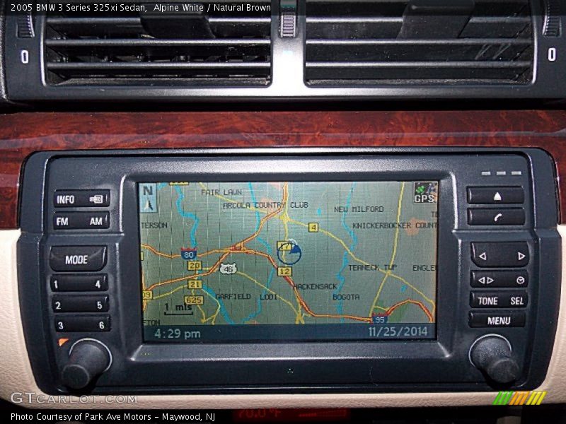 Alpine White / Natural Brown 2005 BMW 3 Series 325xi Sedan