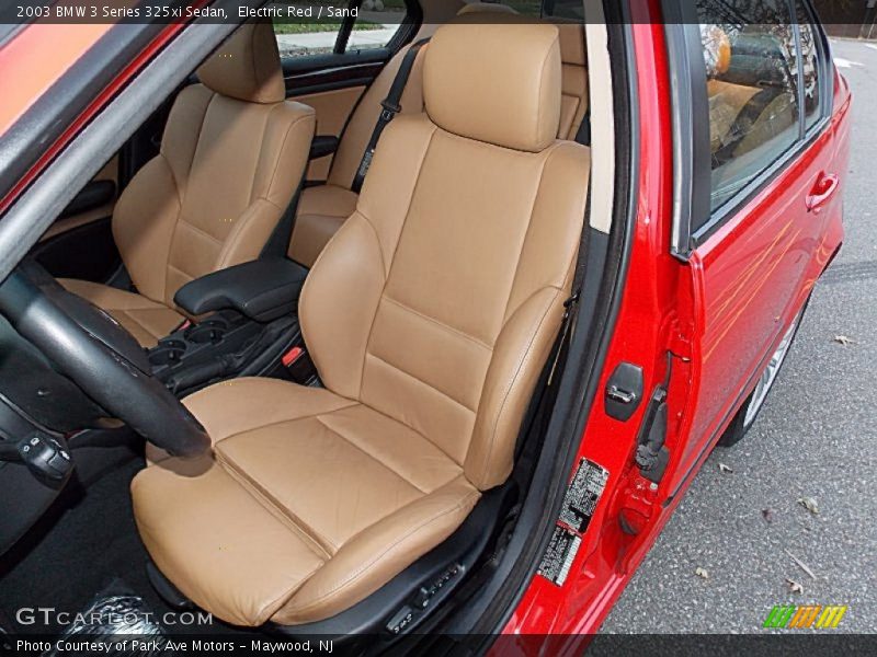 Front Seat of 2003 3 Series 325xi Sedan