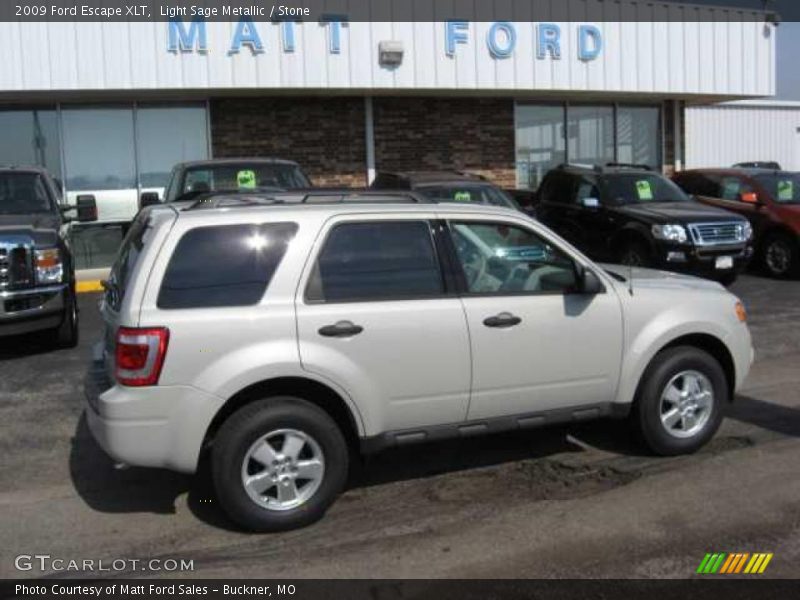 Light Sage Metallic / Stone 2009 Ford Escape XLT