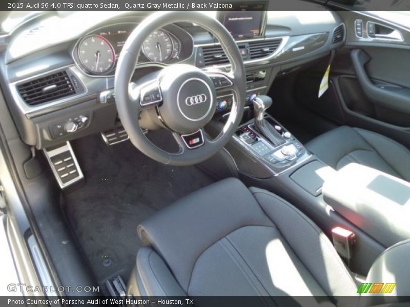 Quartz Gray Metallic / Black Valcona 2015 Audi S6 4.0 TFSI quattro Sedan