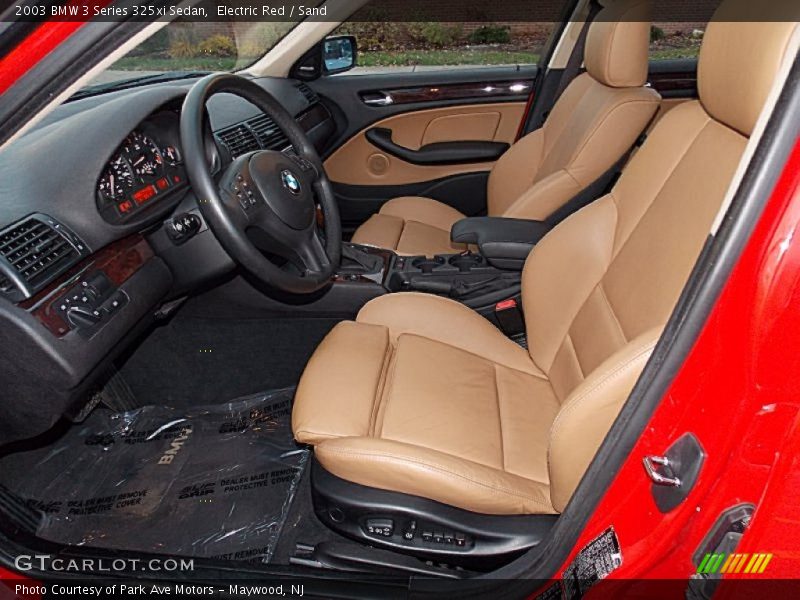  2003 3 Series 325xi Sedan Sand Interior