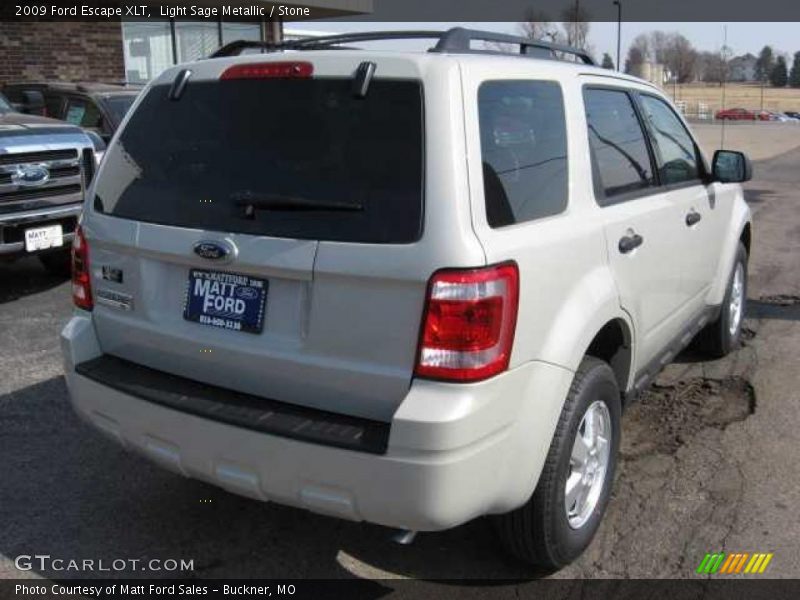 Light Sage Metallic / Stone 2009 Ford Escape XLT