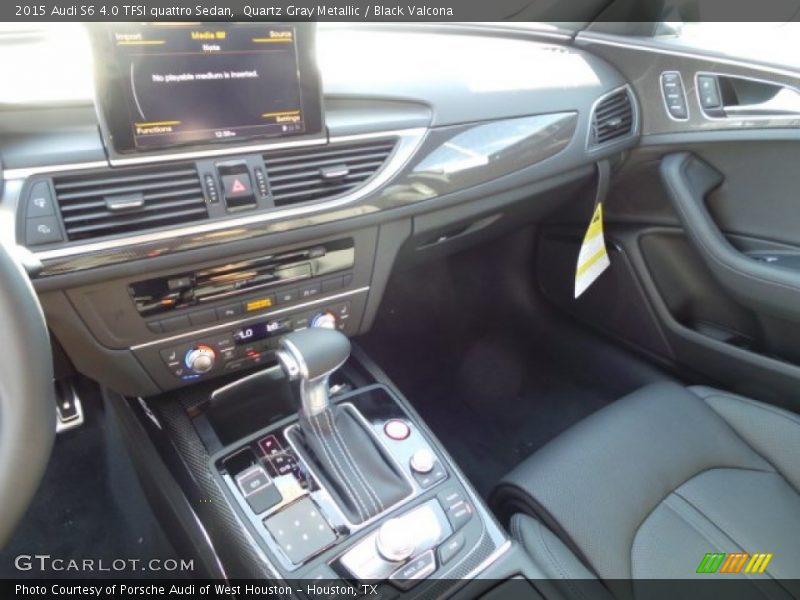 Quartz Gray Metallic / Black Valcona 2015 Audi S6 4.0 TFSI quattro Sedan