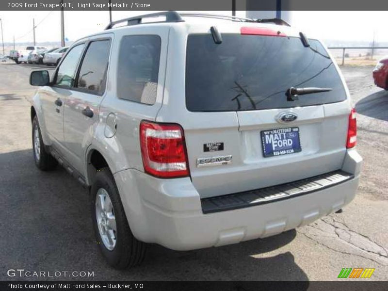 Light Sage Metallic / Stone 2009 Ford Escape XLT