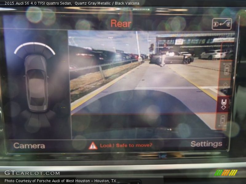 Quartz Gray Metallic / Black Valcona 2015 Audi S6 4.0 TFSI quattro Sedan