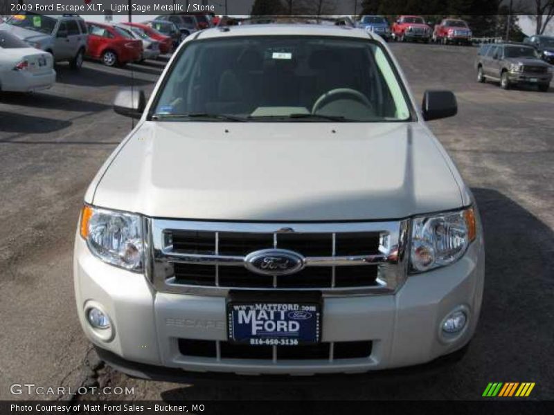 Light Sage Metallic / Stone 2009 Ford Escape XLT