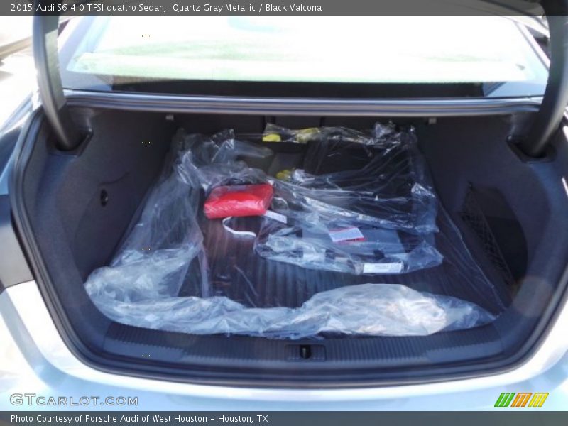 Quartz Gray Metallic / Black Valcona 2015 Audi S6 4.0 TFSI quattro Sedan