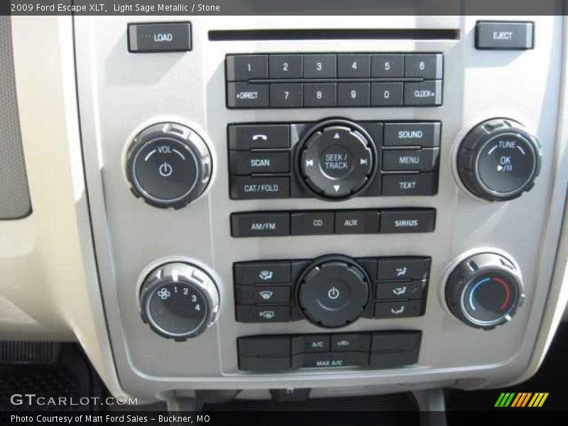 Light Sage Metallic / Stone 2009 Ford Escape XLT