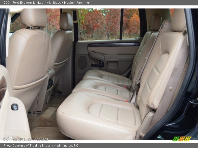 Black / Medium Parchment 2004 Ford Explorer Limited 4x4