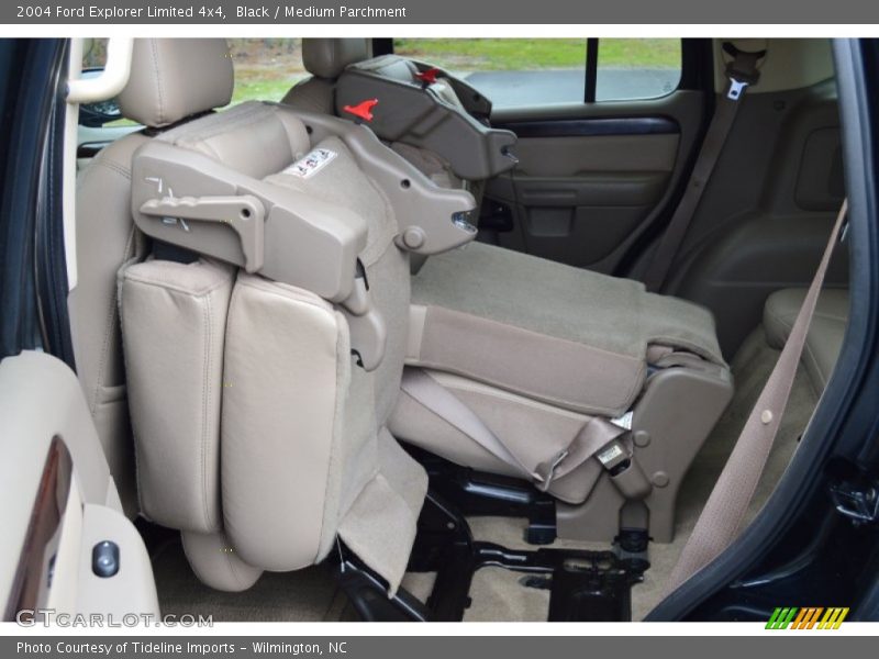 Black / Medium Parchment 2004 Ford Explorer Limited 4x4