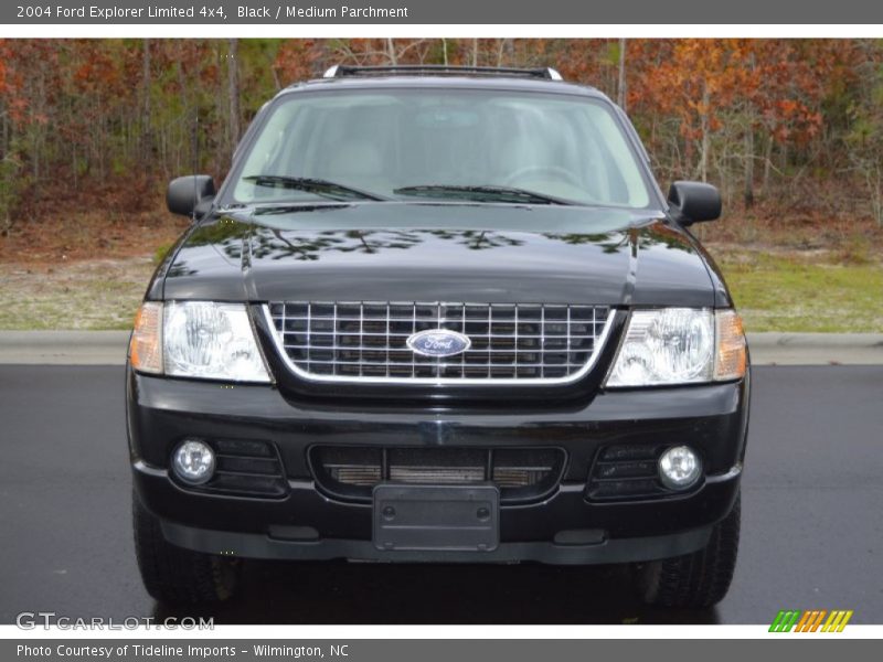 Black / Medium Parchment 2004 Ford Explorer Limited 4x4