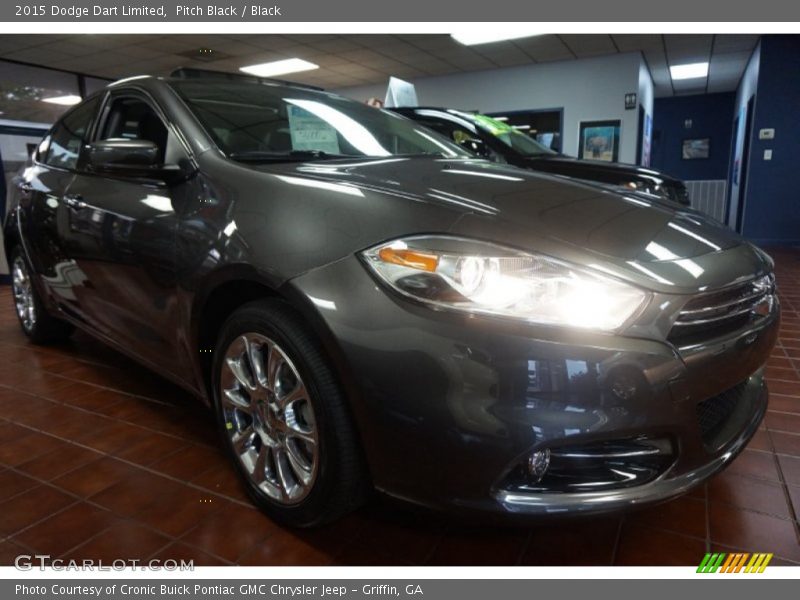 Pitch Black / Black 2015 Dodge Dart Limited