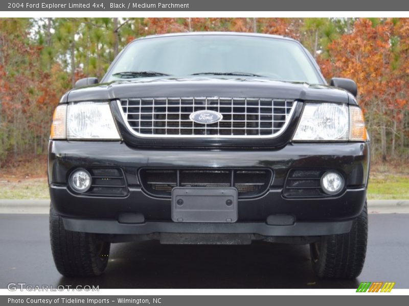 Black / Medium Parchment 2004 Ford Explorer Limited 4x4