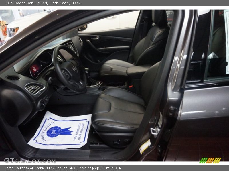 Pitch Black / Black 2015 Dodge Dart Limited