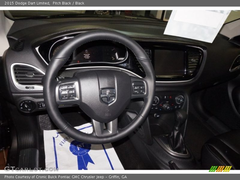 Pitch Black / Black 2015 Dodge Dart Limited