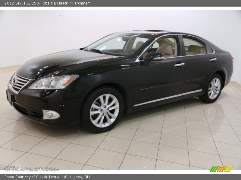 Obsidian Black / Parchment 2012 Lexus ES 350