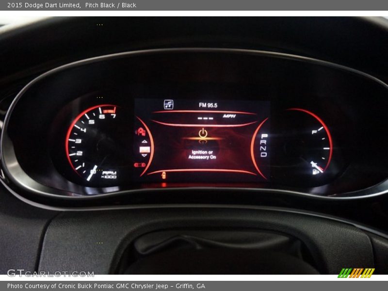 Pitch Black / Black 2015 Dodge Dart Limited