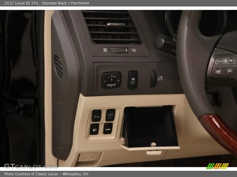 Obsidian Black / Parchment 2012 Lexus ES 350