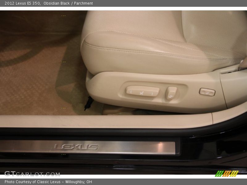 Obsidian Black / Parchment 2012 Lexus ES 350
