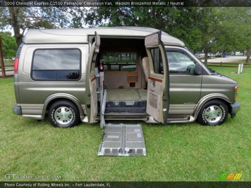Medium Bronzemist Metallic / Neutral 2000 Chevrolet Express G1500 Passenger Conversion Van