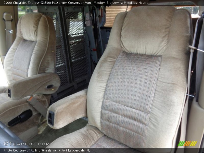 Medium Bronzemist Metallic / Neutral 2000 Chevrolet Express G1500 Passenger Conversion Van