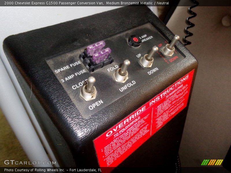 Medium Bronzemist Metallic / Neutral 2000 Chevrolet Express G1500 Passenger Conversion Van