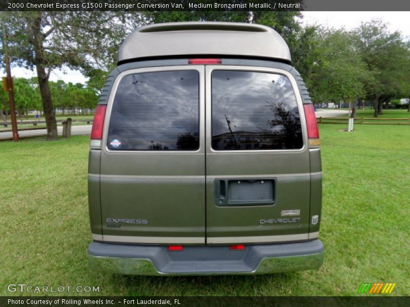 Medium Bronzemist Metallic / Neutral 2000 Chevrolet Express G1500 Passenger Conversion Van