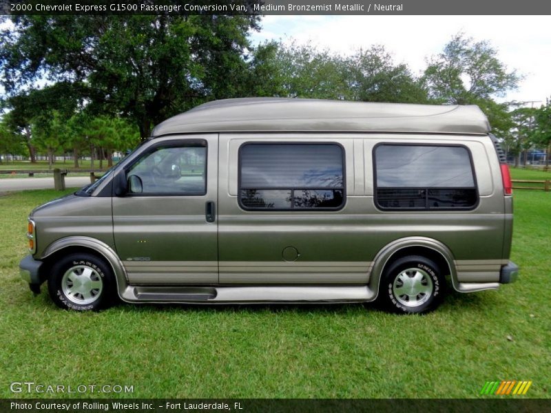 Medium Bronzemist Metallic / Neutral 2000 Chevrolet Express G1500 Passenger Conversion Van