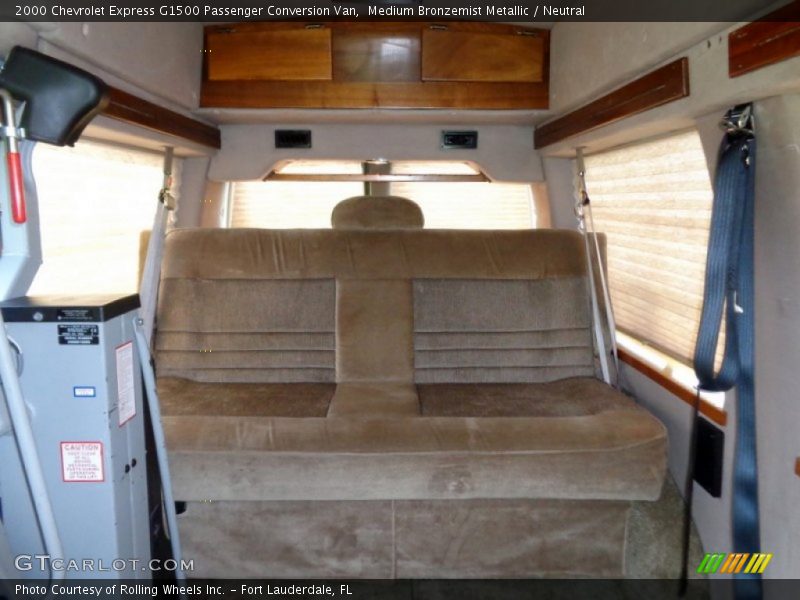 Medium Bronzemist Metallic / Neutral 2000 Chevrolet Express G1500 Passenger Conversion Van